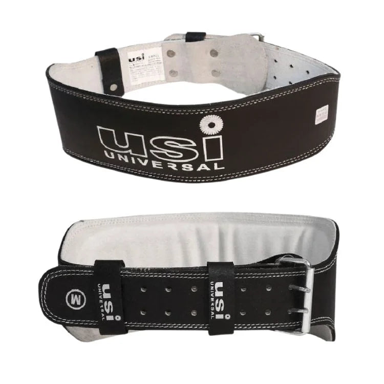 USI 790SL4 Weight Lifting Belt – Professional Leather Gym Support Belt