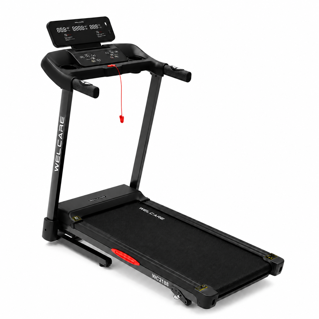 Welcare WC2188 Home Use Treadmill with Multi-Function Display & Smooth Performance