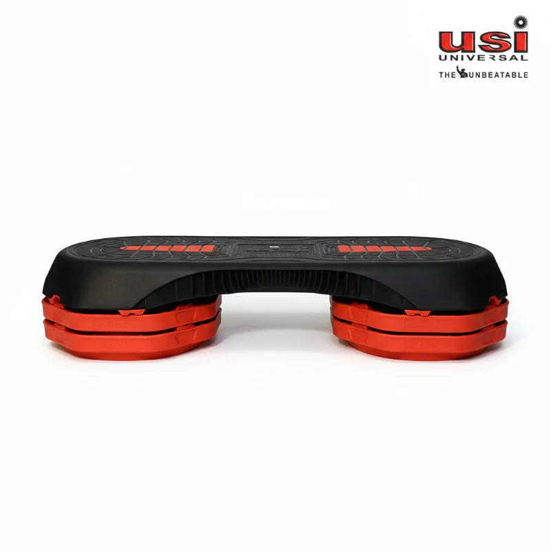 USI SWR Stepper With Riser – Adjustable Aerobic Fitness Step Platform