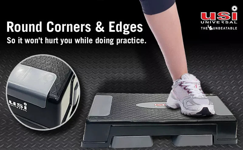 USI ST28 Aerobic Step Board – Adjustable Cardio & Fitness Training Platform