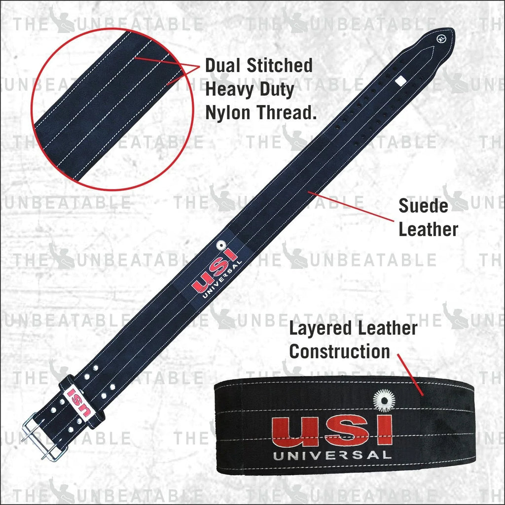 USI 790PLH Heavy Power Lifting Belt – Professional Weightlifting Support Belt