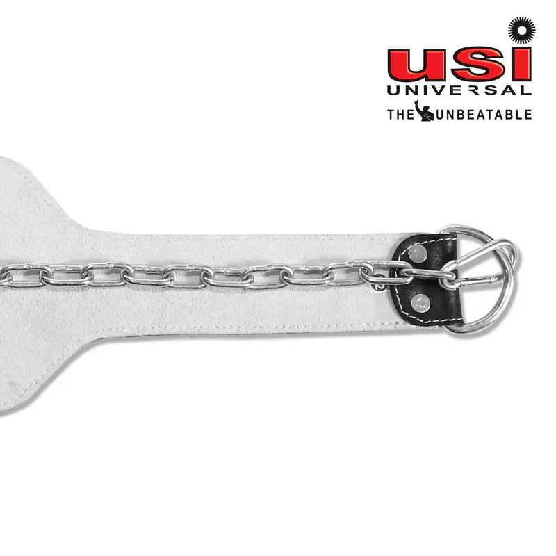 USI 790DP Weight Lifting Dip Unpadded Leather Belt – Professional Strength Training Belt