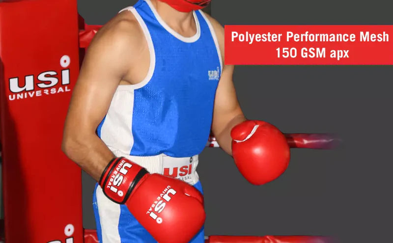 USI 409SV Men’s Boxing Shorts & Vest Set – Professional Boxing Apparel
