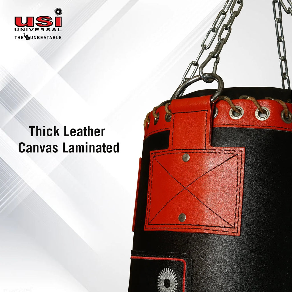 USI 626L Immortal Super Leather Boxing Bag – Professional Heavy Punching Bag