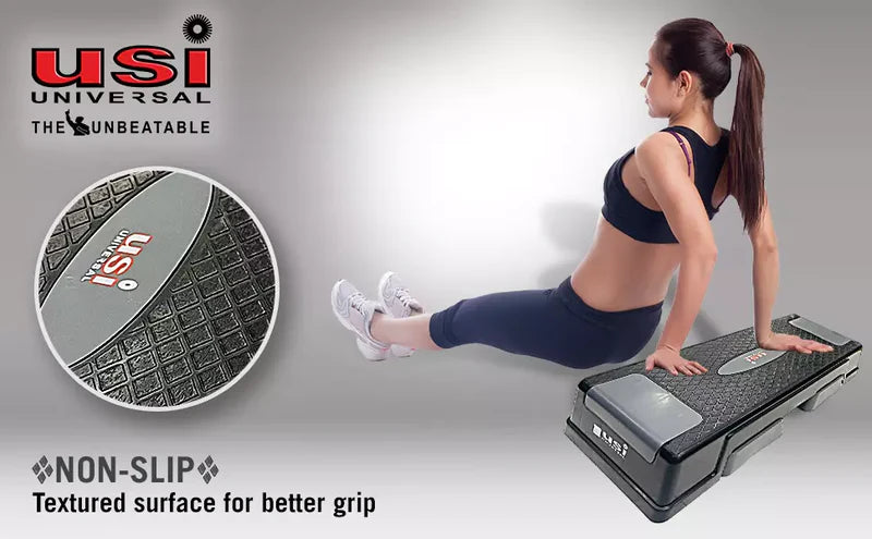 USI ST28 Aerobic Step Board – Adjustable Cardio & Fitness Training Platform