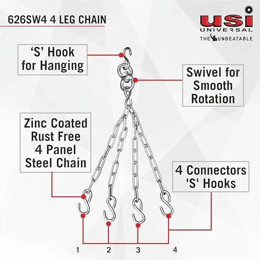 USI 626N Crusher Nylon Boxing Bag – Filled Heavy Punching Bag