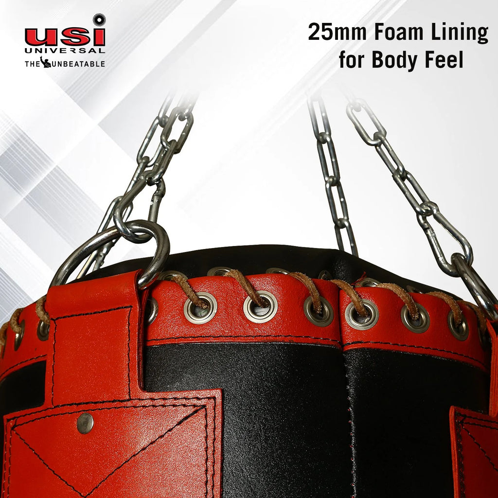 USI 626L Immortal Super Leather Boxing Bag – Professional Heavy Punching Bag