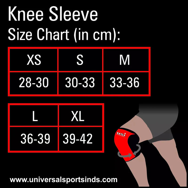 USI KS5 5MM Knee Sleeves – Professional Compression Knee Support