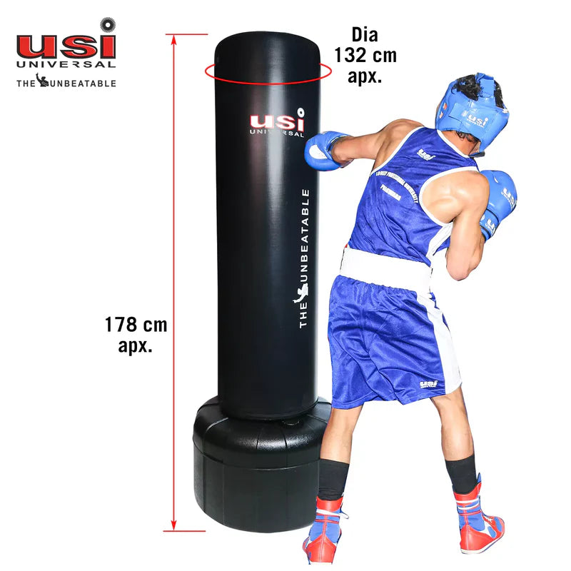 USI 706FSL Free Standing Punch/Kick Bag – Heavy Duty Freestanding Training Bag